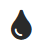 black drop icon